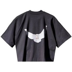 Yeezy Gap Dove No Seam Tee, Black, M
